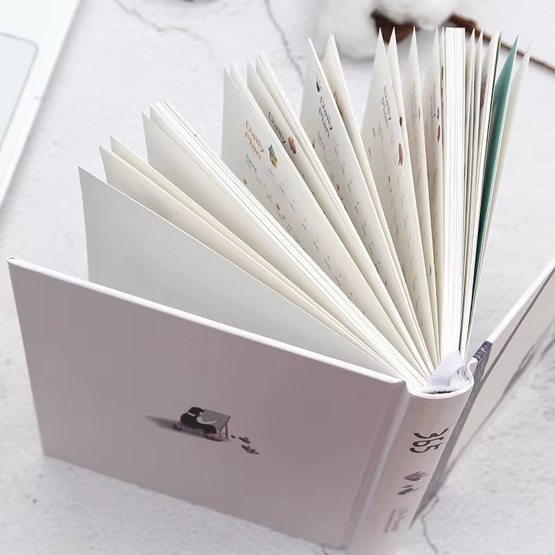 2025 Cute Solid Color Magnetic Buckle Design 365 Day Weekly Plan Diary Planner Notebooks A6 Journal School Supplies Stationery